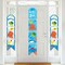 Big Dot of Happiness Under the Sea Critters - Hanging Vertical Paper Door Banners - Party Wall Decoration Kit - Indoor Door Decor